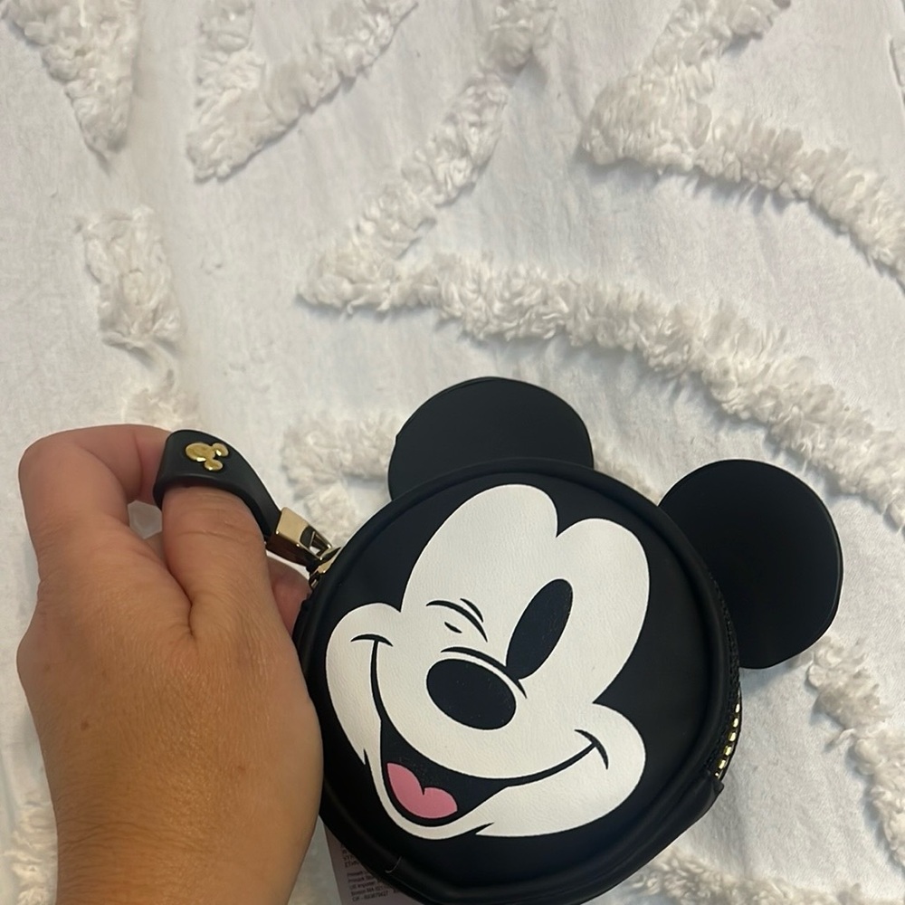 Disney Mickey Mouse Black Coin Purse